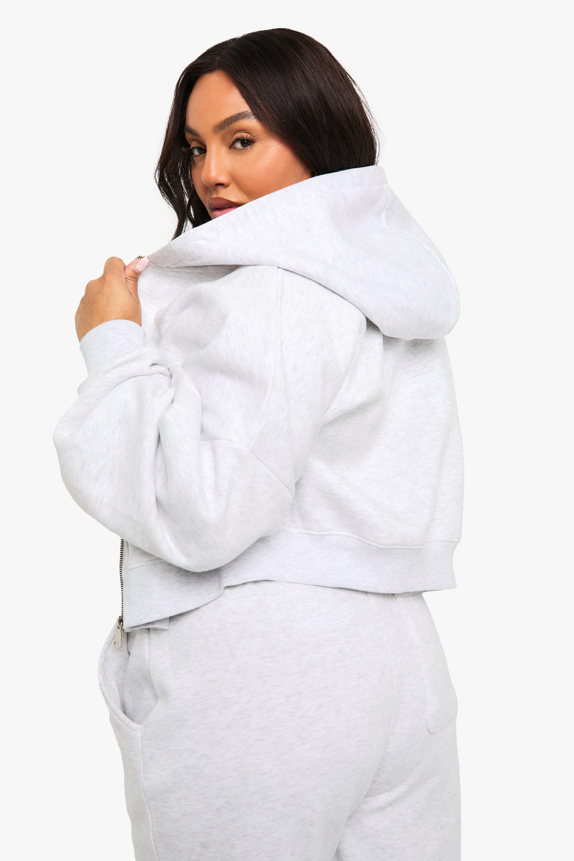PLUS BALLOON SLEEVE ZIP UP HOODIE | boohoo DK PLUS BALLOON SLEEVE ZIP UP HOODIE | boohoo DK